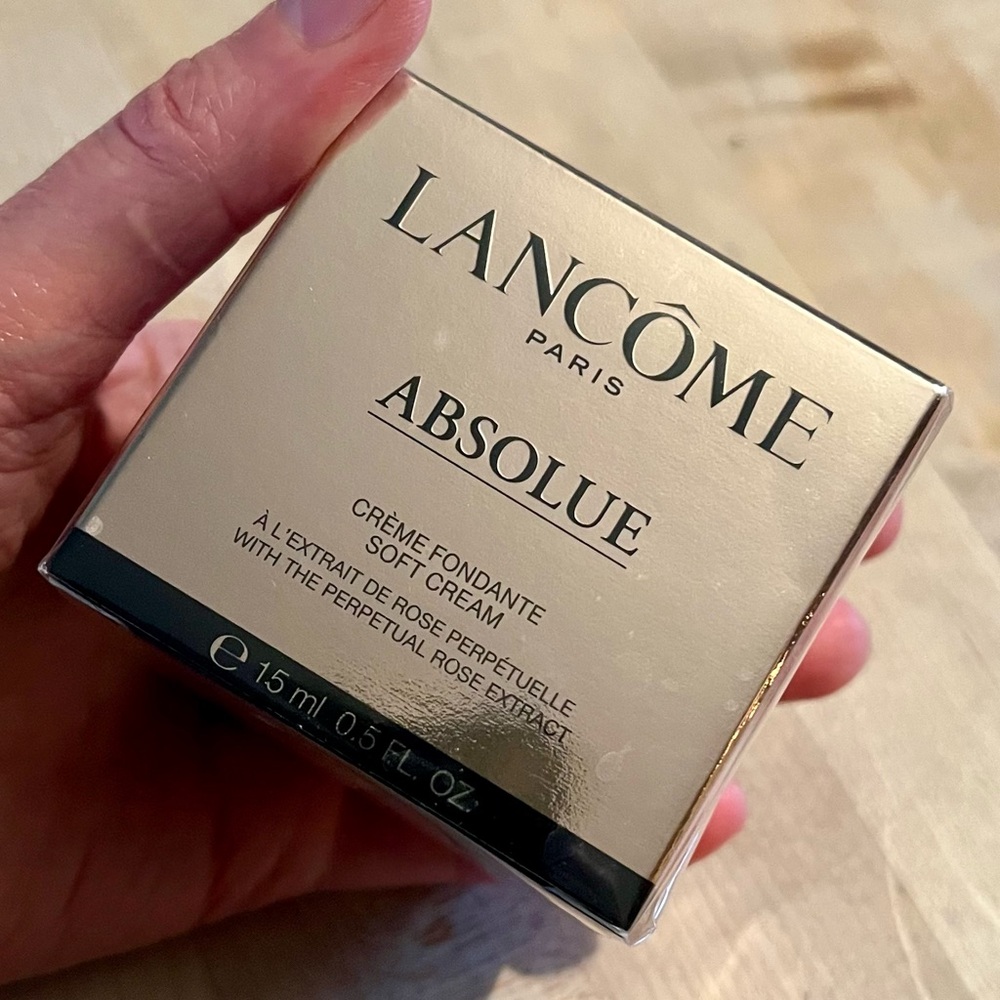 Brand New Lancôme Absolue Soft Cream - Luxurious Gold - 15 ml